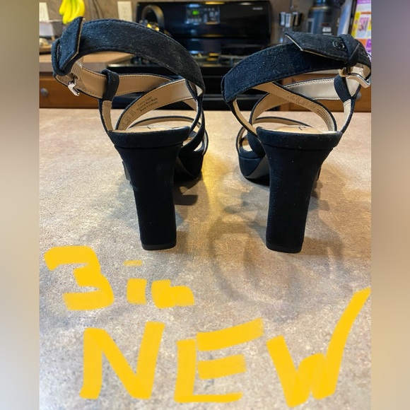 Open toe sandal heels NEW - Picture 2 of 6